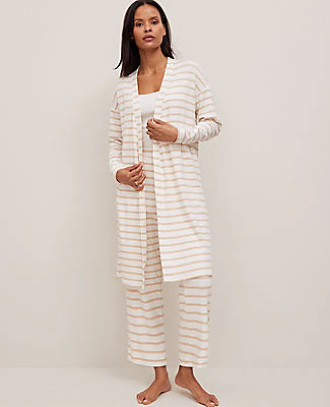 Ann Taylor Ribbed Lounge Duster sold by Ann Taylor
