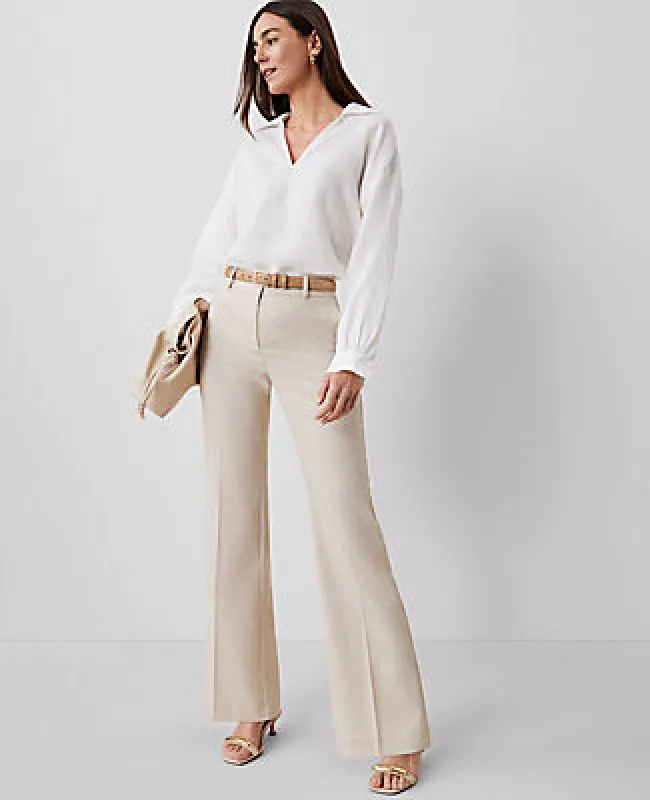 Ann Taylor The Jayne Trouser in Glen Check sold by Ann Taylor