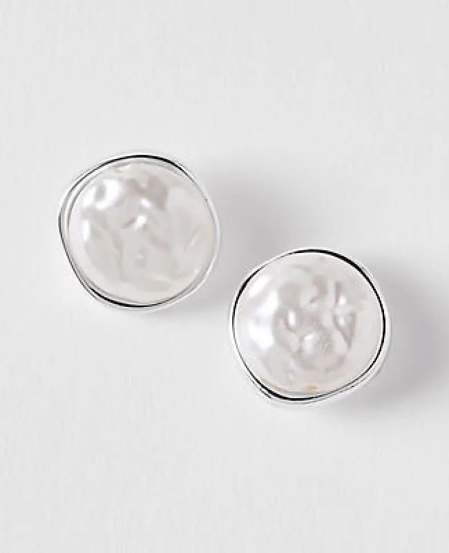 Ann Taylor Freshwater Pearl Stud Earrings sold by Ann Taylor
