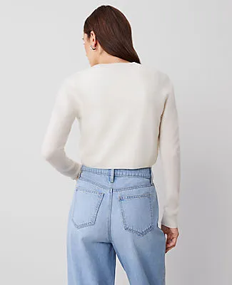 Ann Taylor Cashmere Open Cardigan sold by Ann Taylor product image thumbnail 2