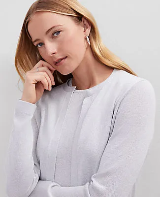 Ann Taylor Shimmer Open Cardigan sold by Ann Taylor product image thumbnail 3