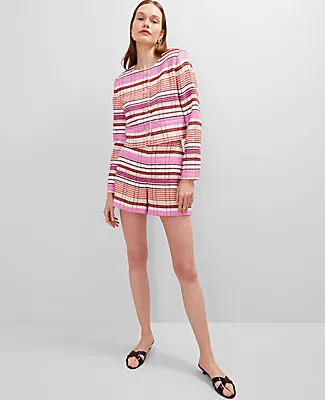 Ann Taylor The Petite Side Zip Short in Tweed sold by Ann Taylor product image thumbnail 3