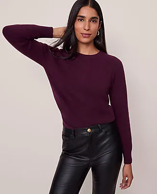 Ann Taylor Cashmere Crew Neck Sweater sold by Ann Taylor