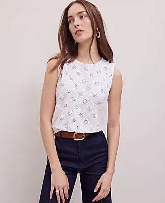 Ann Taylor Petite Weekend Collection Bubble Hem Top sold by Ann Taylor