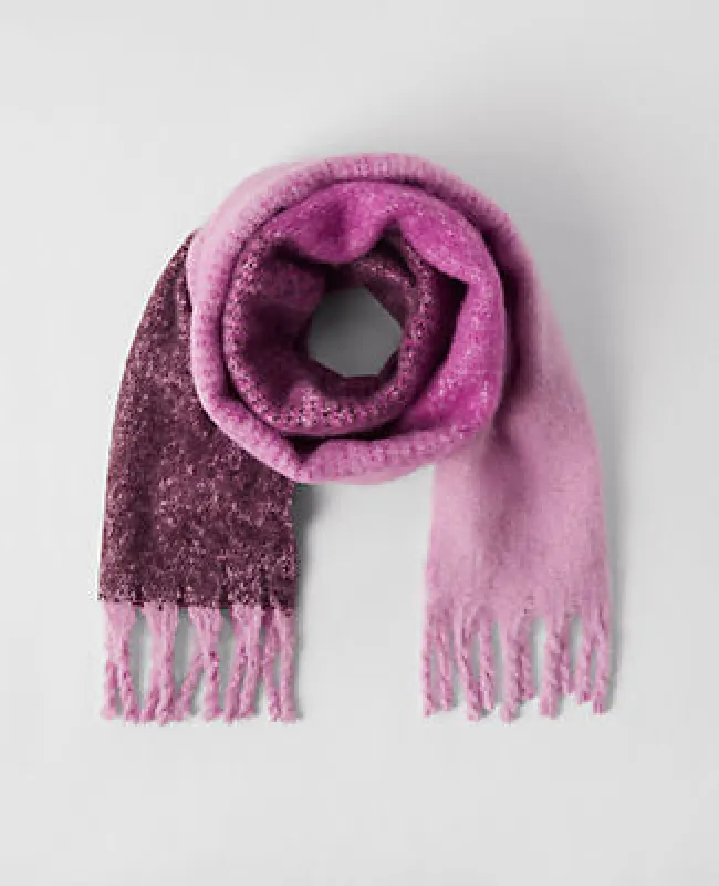 Ann Taylor Ombré Fuzzy Scarf made by Ann Taylor