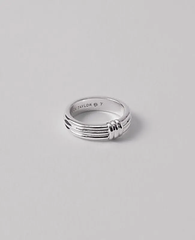 Ann Taylor Metal Textured Knot Ring sold by Ann Taylor