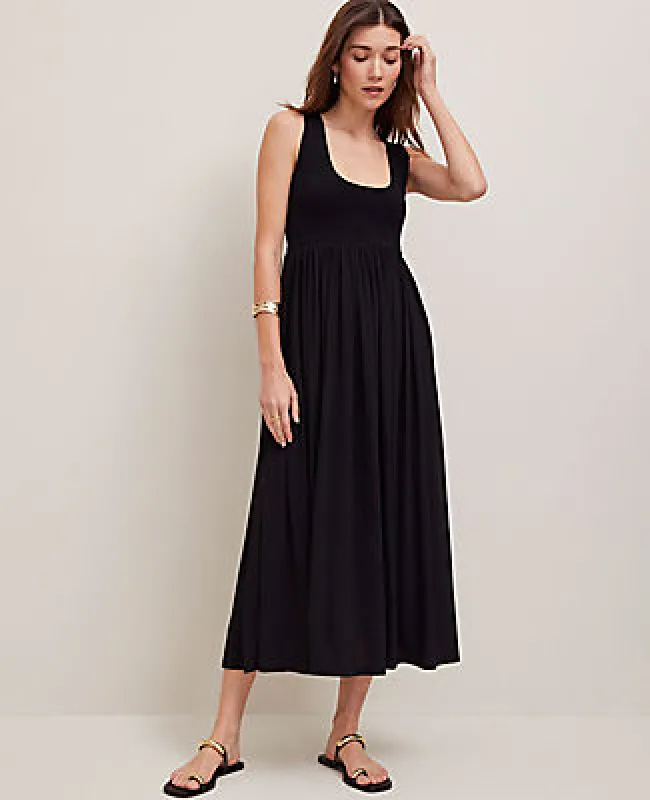 Ann Taylor Mixed Media Sweater Tank Dress sold by Ann Taylor