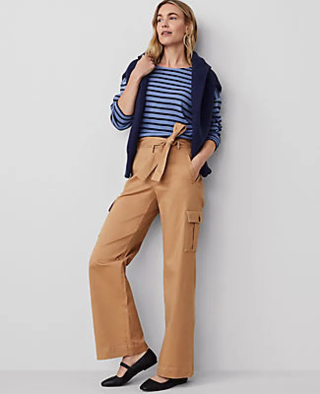 Ann Taylor Straight Leg Cargo Pant sold by Ann Taylor