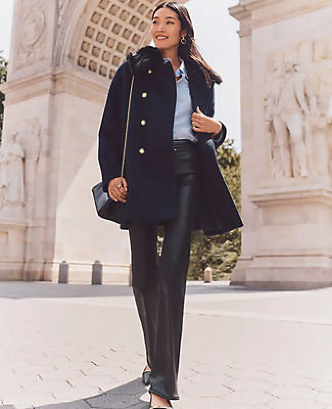 Ann Taylor The Petite Coated Boot Jean sold by Ann Taylor