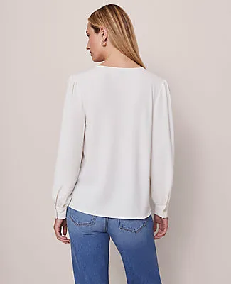 Ann Taylor Lace Trim Top sold by Ann Taylor product image thumbnail 2