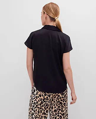 Ann Taylor Split Neck Blouse sold by Ann Taylor product image thumbnail 2