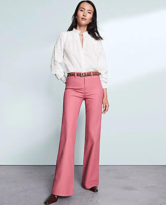 Ann Taylor Petite Weekend Collection Go-Everywhere Flare Pant sold by Ann Taylor