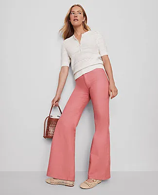 Ann Taylor Petite Weekend Collection Go-Everywhere Flare Pant sold by Ann Taylor product image thumbnail 2