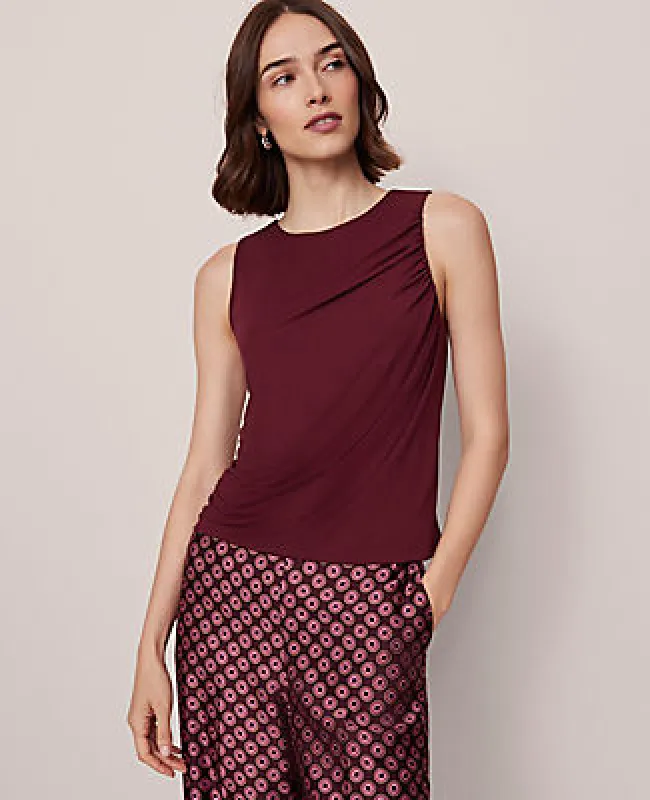 Ann Taylor Draped Sleeveless Top sold by Ann Taylor