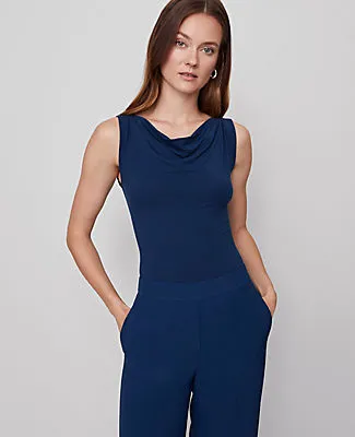 Ann Taylor Draped Cowl Neck Top sold by Ann Taylor