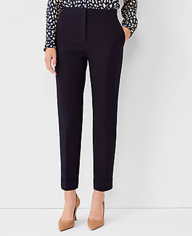 Ann Taylor The Petite High Rise Eva Ankle Pant sold by Ann Taylor