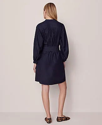 Ann Taylor Petite Weekend Collection Stand Collar Shift Dress sold by Ann Taylor product image thumbnail 2