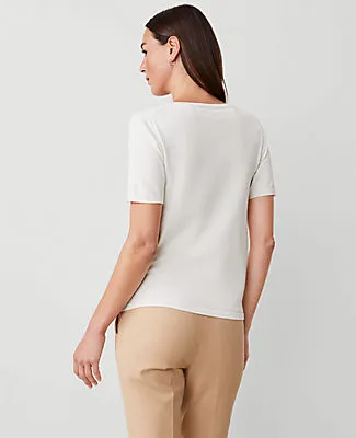 Ann Taylor Petite Sweater Tee sold by Ann Taylor product image thumbnail 2