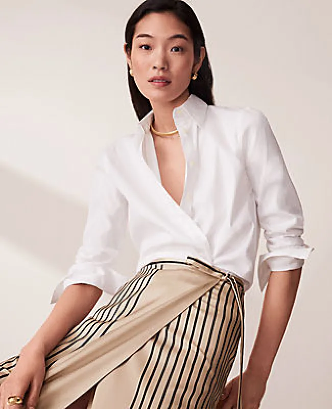 Ann Taylor Petite Relaxed Perfect Shirt sold by Ann Taylor