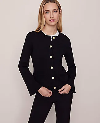 Ann Taylor Flare Sleeve Cardigan sold by Ann Taylor