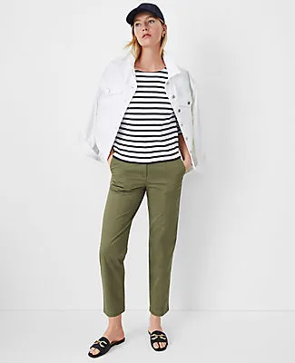 Ann Taylor Seamed Straight Ankle Pant sold by Ann Taylor product image thumbnail 2