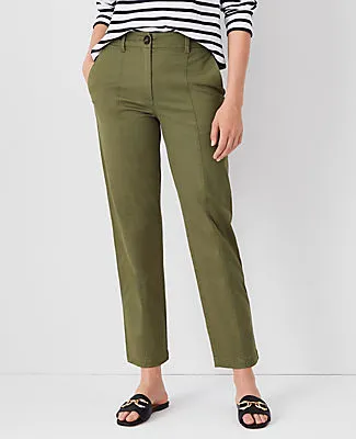 Ann Taylor Seamed Straight Ankle Pant sold by Ann Taylor product image thumbnail 3