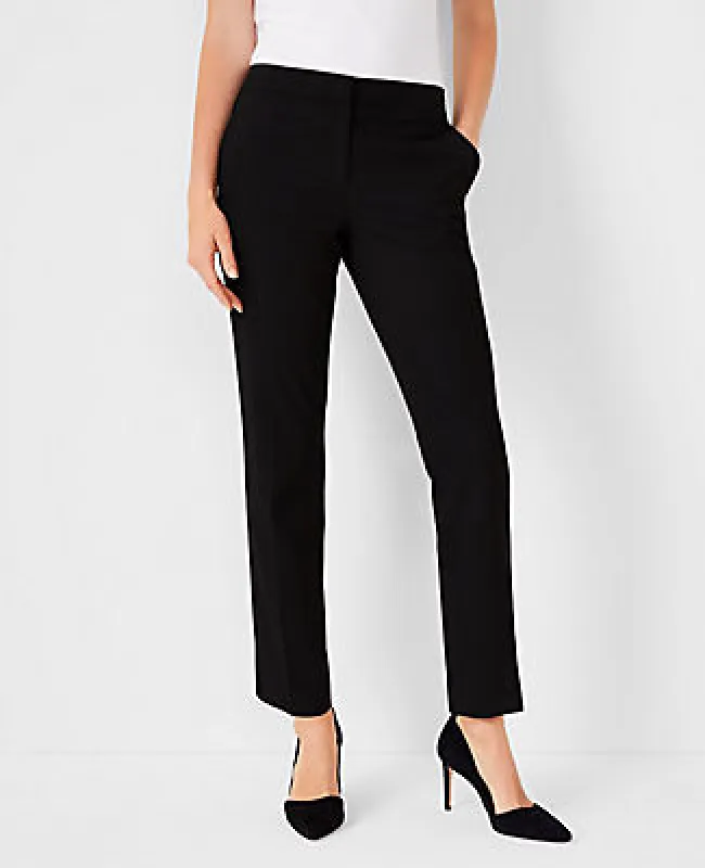 Ann Taylor The Petite Ankle Pant In Seasonless Stretch - Curvy Fit sold by Ann Taylor
