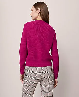 Ann Taylor Textured Cardigan sold by Ann Taylor product image thumbnail 2