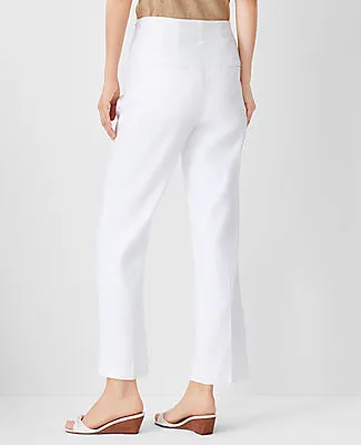 Ann Taylor The Pencil Sailor Pant in Linen Twill sold by Ann Taylor product image thumbnail 2