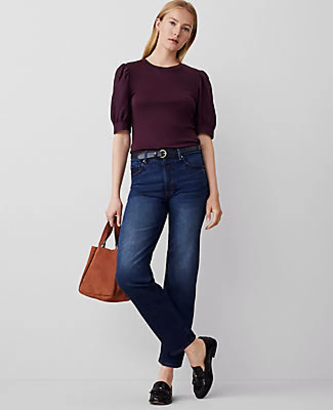 Ann Taylor Straight Jeans sold by Ann Taylor
