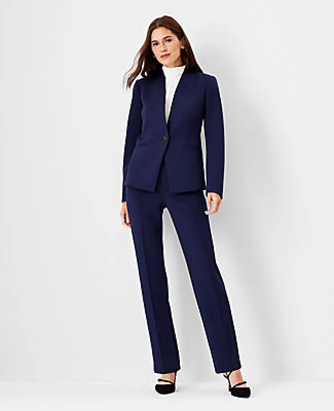 Ann Taylor The Cutaway Blazer in Double Knit made by Ann Taylor