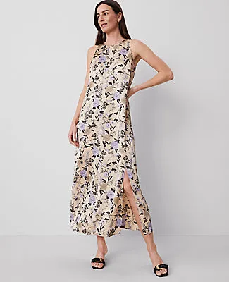 Ann Taylor Floral Maxi Swing Dress sold by Ann Taylor