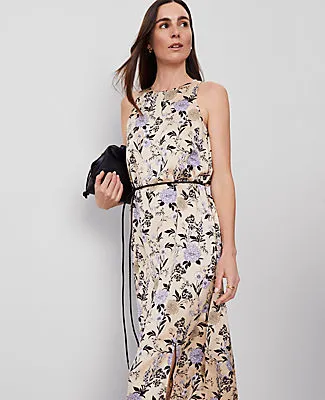 Ann Taylor Floral Maxi Swing Dress sold by Ann Taylor product image thumbnail 3