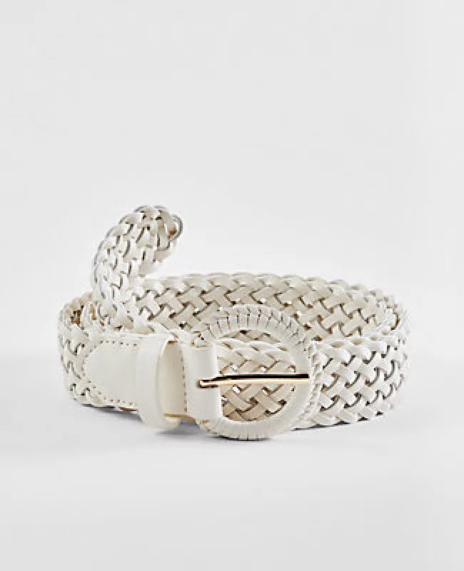 Ann Taylor Covered Buckle Woven Belt sold by Ann Taylor