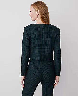 Ann Taylor Plaid Long Sleeve Top sold by Ann Taylor product image thumbnail 2