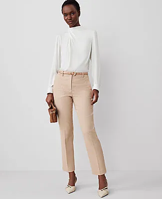 Ann Taylor The Petite Eva Ankle Pant in Houndstooth sold by Ann Taylor