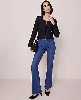 Ann Taylor Petite Tweed Cropped Jacket sold by Ann Taylor product image thumbnail 5