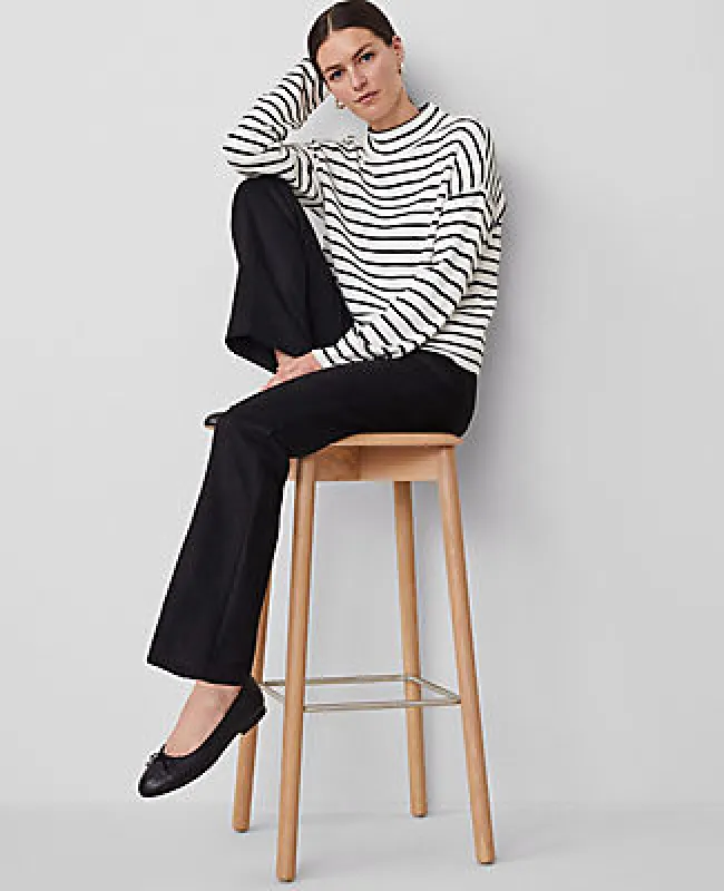 Ann Taylor The Faux Suede Skinny Flare Pant sold by Ann Taylor