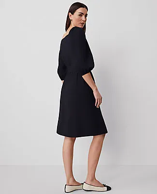 Ann Taylor Petite Square Neck Button Pocket Dress sold by Ann Taylor product image thumbnail 2