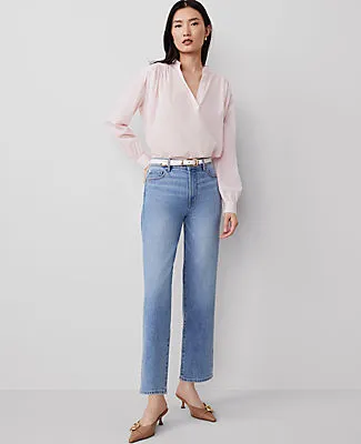 Ann Taylor The Straight Jean sold by Ann Taylor