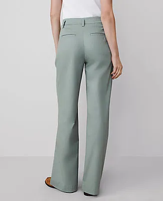 Ann Taylor Weekend Collection Topstitched Wide-Leg Pant sold by Ann Taylor product image thumbnail 3