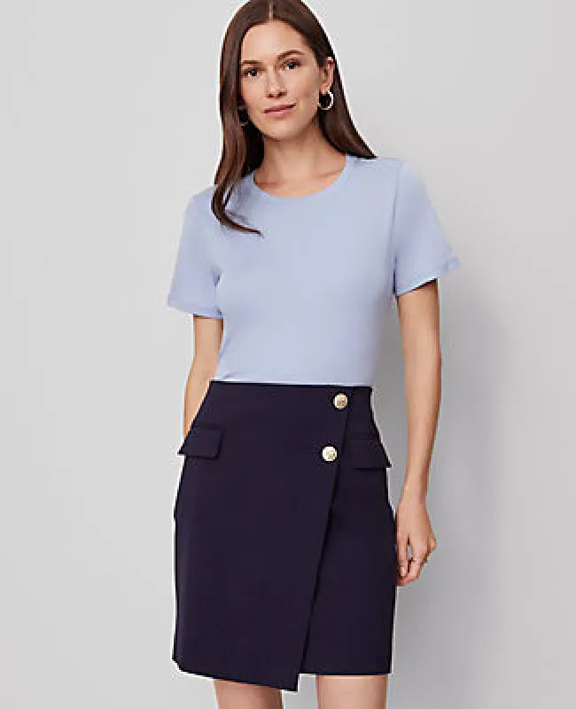 Ann Taylor Crew Neck Tee sold by Ann Taylor