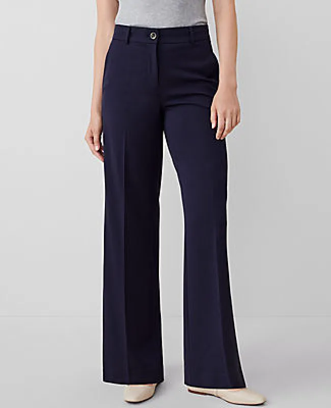 Ann Taylor The Petite Perfect Wide-Leg Pant sold by Ann Taylor