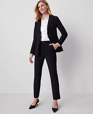 Ann Taylor The Side Zip Ankle Pant in Bi-Stretch sold by Ann Taylor