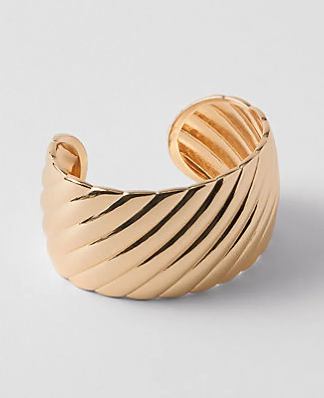 Ann Taylor Twisted Metal Cuff Bracelet sold by Ann Taylor