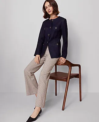 Ann Taylor Petite Denim Split Hem Jacket sold by Ann Taylor product image thumbnail 4