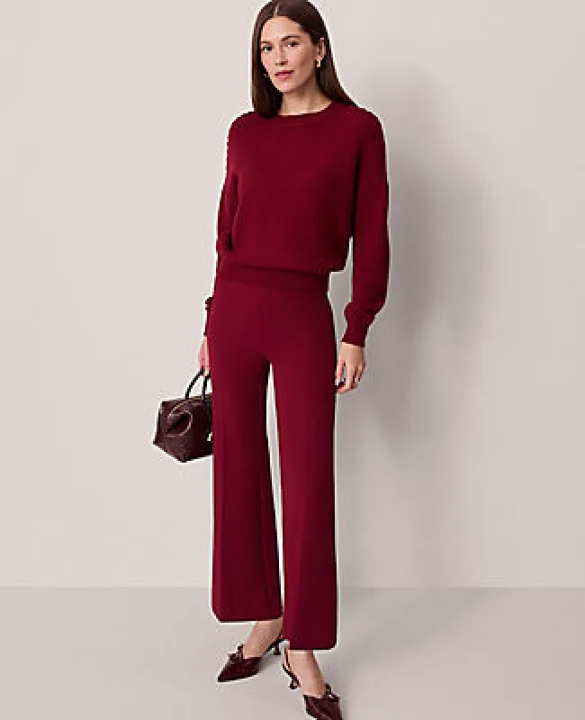 Ann Taylor The Side-Zip Flare Pant sold by Ann Taylor