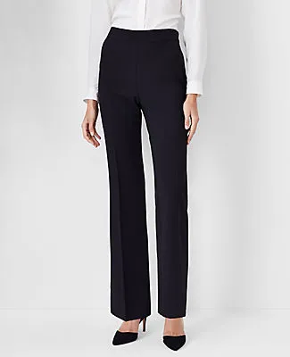 Ann Taylor The Tall Side Zip Trouser in Fluid Crepe sold by Ann Taylor