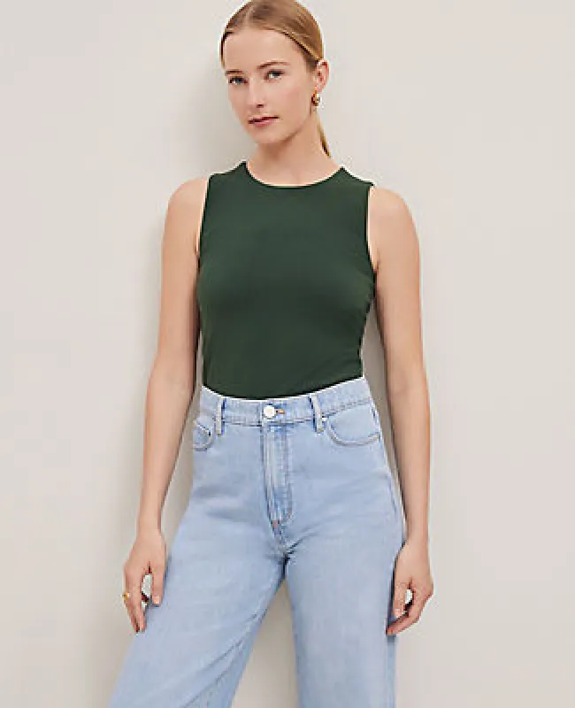 Ann Taylor Crew Neck Shell Top sold by Ann Taylor