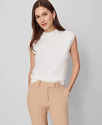 Ann Taylor Petite Refined Mock Neck Sweater Shell Top sold by Ann Taylor